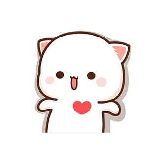 ❤️ emoji Peach Goma 11-14 Telegram sticker 11 of 120
