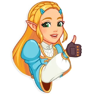 Sticker from The Legend of Zelda