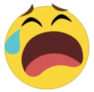 😢 emoji эмоджи вайбер хаха Telegram sticker 11 of 55