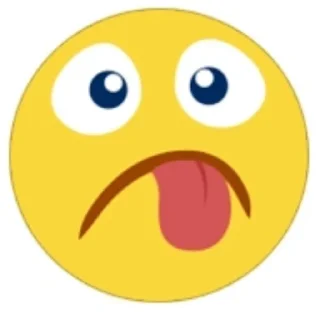 😛 emoji эмоджи вайбер хаха Telegram sticker 15 of 55