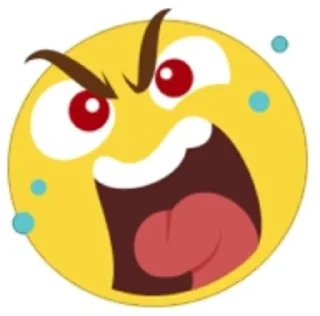 🤬 emoji эмоджи вайбер хаха Telegram sticker 22 of 55