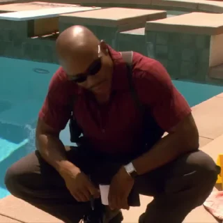 😎 emoji James Doakes | @pmzstickers Telegram sticker 5 of 85