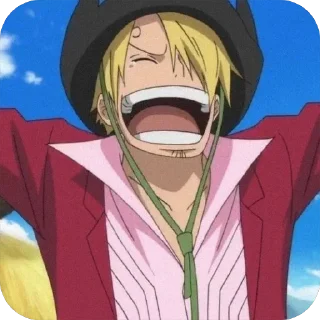 Sticker from sanji ^^ @gogoliitk