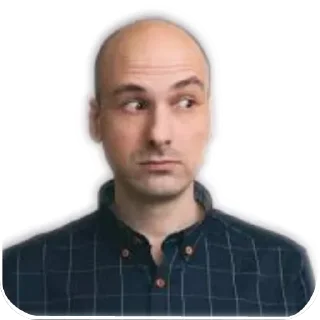 🤨 emoji Странные мужики (сделал @korolpupsikov ) Telegram sticker 7 of 95