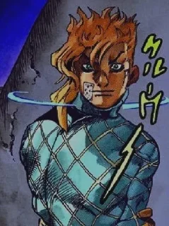 Sticker from Diego Brando scary monsters