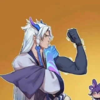 💪 emoji Мамин блендер. (by Avi) Telegram sticker 17 of 48