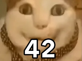 😼 emoji Почему @ochkalovv легенда? Telegram sticker 24 of 36
