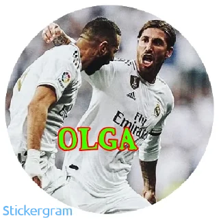 Sticker from Real madrid