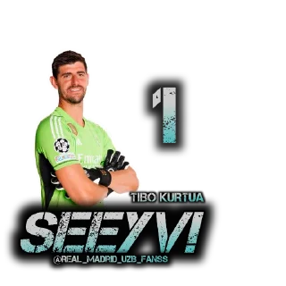 Sticker from Real Madrid 2023/24 @Real_Madrid_UZB_Fanss