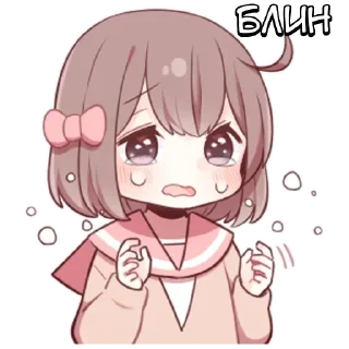 🌟 emoji Парные-тян ч.2 - @tg_sticks Telegram sticker 22 of 40