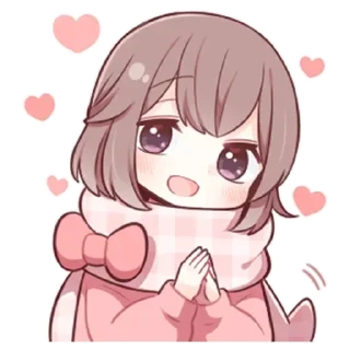 🌟 emoji Парные-тян ч.2 - @tg_sticks Telegram sticker 24 of 40