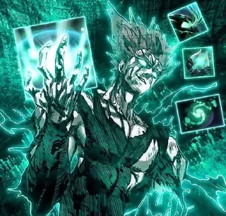 GAROU @GIFSHIGETSUSTICK sticker 1
