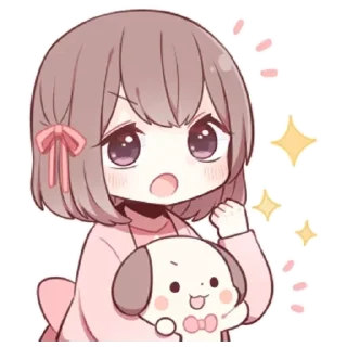 🌟 emoji Парные-тян ч.2 - @tg_sticks Telegram sticker 8 of 40