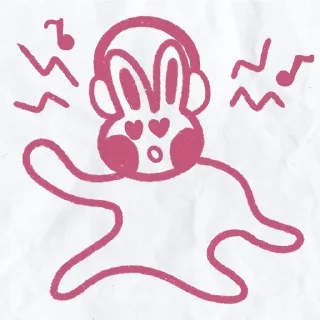 🥺 emoji Зайка: @Pea4_stickerbot Telegram sticker 19 of 34