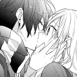 Поцелуи Манга | Kisses Manga sticker 1