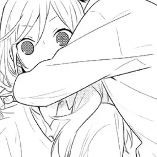 Обнимашки Манга | Hugs Manga sticker 4