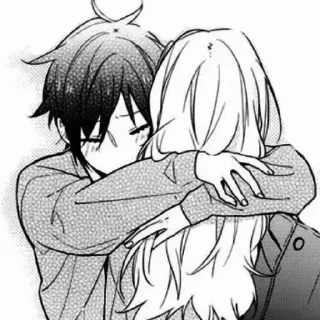 Обнимашки Манга | Hugs Manga sticker 3
