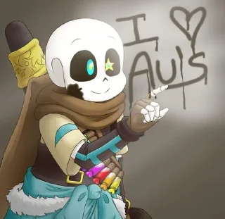 Sticker from Ink!Sans Underverse