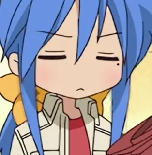 Sticker from Konata izumi @kiwiys