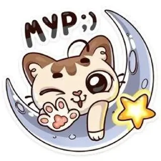 🌟 emoji котик!!! Telegram sticker 16 of 25