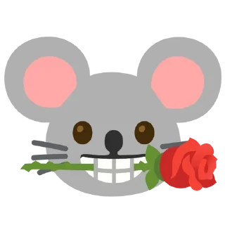 Sticker from Эмоджи мыша