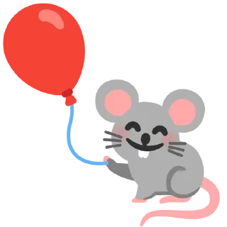 Sticker from Эмоджи мыша