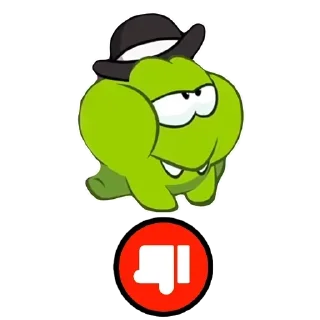 👎 emoji Ам Ням • @TgStickery Telegram sticker 11 of 80