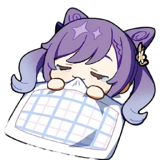😢 emoji Keqing Telegram sticker 18 of 72