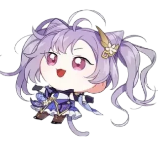 🤪 emoji Keqing Telegram sticker 20 of 72