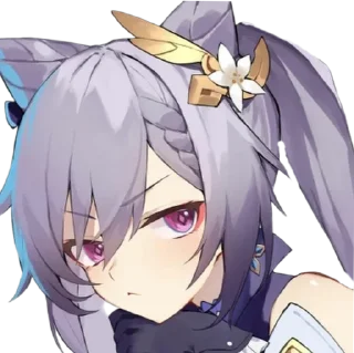 😡 emoji Keqing Telegram sticker 23 of 72