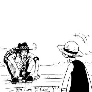 Sticker from Portgas D. Ace