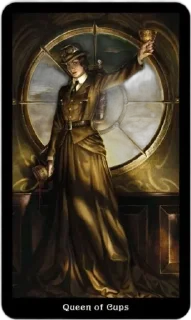 Sticker from STEAMPUNK
       tarot