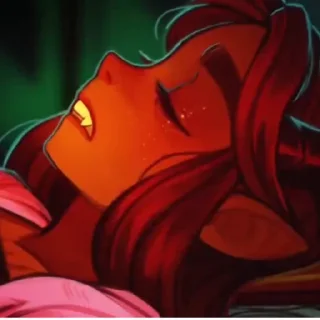 🌹 emoji Ава и её демон Telegram sticker 18 of 120