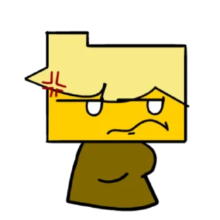 😠 emoji Мери фангёрл! Диалоги. ( @BambiiYes) Telegram sticker 18 of 20