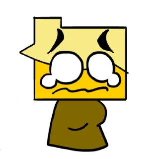 😟 emoji Мери фангёрл! Диалоги. ( @BambiiYes) Telegram sticker 10 of 20