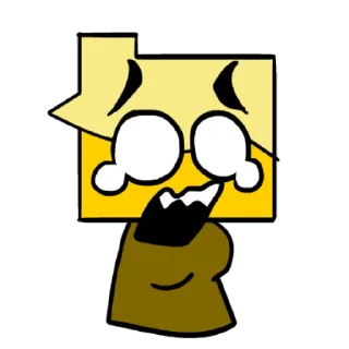 😟 emoji Мери фангёрл! Диалоги. ( @BambiiYes) Telegram sticker 9 of 20