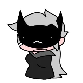 😒 emoji Мери фангёрл! Диалоги. ( @BambiiYes) Telegram sticker 16 of 20