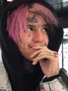 Sticker from Lil peep