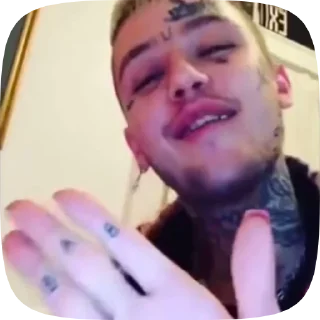 Sticker from Lil peep
