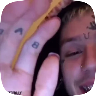 Sticker from Lil peep