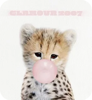 Sticker from Glamour 2007 | вайб nkeeei
