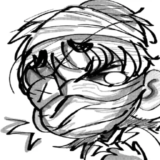 Sticker from Jisatsu / 自殺