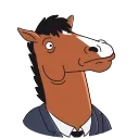 Sticker from BoJack Horseman
