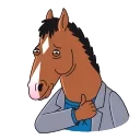 Sticker from BoJack Horseman