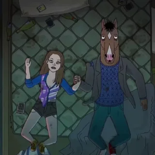 🥹 emoji Bojack Horseman ➡️ @Ctikerubot Telegram sticker 11 of 13