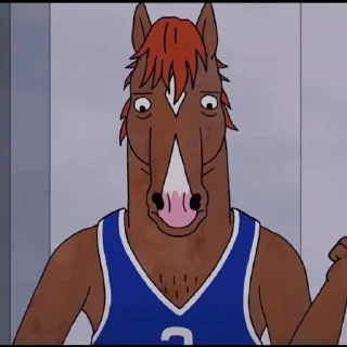 😭 emoji Bojack Horseman ➡️ @Ctikerubot Telegram sticker 10 of 13
