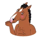 Sticker from BoJack Horseman