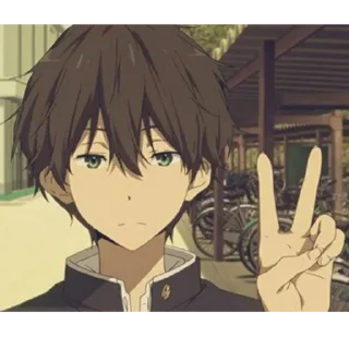 Sticker from Oreki Houtarou