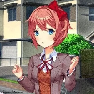 Sticker from @mmlU_0—>Doki-Doki memes club