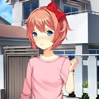 Sticker from @mmlU_0—>Doki-Doki memes club